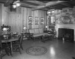 Residence at Eagle Mountain Lake--Interior View by W. D. Smith