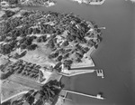 Residence at Eagle Mountain Lake--Aerial View by W. D. Smith