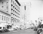 Building 1008-10, Houston Street, Fort Worth, Texas - Close-up view by W. D. Smith