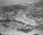 Aerial view of a Fort Worth neighborhood by W. D. Smith