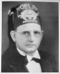 Portrait photograph of Sam B. Canty Jr., past Moslah Potentate by W. D. Smith