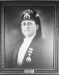 Portrait photograph of E. A. Levy, past Moslah Potentate by W. D. Smith