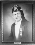 Portrait photograph of Jake H. Zurn, past Moslah Potentate by W. D. Smith