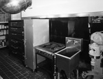 Kitchen interior at the Colonial Cafeteria by W. D. Smith