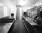 Kitchen interior at the Colonial Cafeteria by W. D. Smith