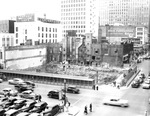 Construction site in downtown Fort Worth by W. D. Smith