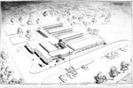 Architectural drawing of a proposed elementary school by Wilson & Patterson Architects by W. D. Smith