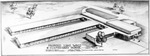 Architectural drawing of proposed Lake Waco Elementary School by W. D. Smith and Wilson & Patterson (Architects)