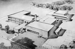 Architectural drawing of Ridglea Junior High School by W. D. Smith and Wilson & Patterson (Architects)