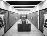 Interior of Thom McAn Shoe Store by W. D. Smith