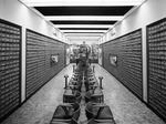 Interior of Thom McAn Shoe Store by W. D. Smith