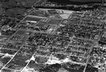 An aerial view of Texas Christian University (T. C. U.) campus and surrounding neighborhoods by W. D. Smith