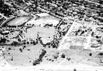 An aerial view of North Side High School by W. D. Smith