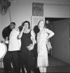 Two women guests in 1920s costumes by W. D. Smith