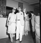 A couple in 1920s costumes by W. D. Smith