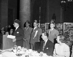 Shriners in a dining room by W. D. Smith