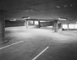 Empty Fort Worth National Bank Parking Garage with lights by W. D. Smith