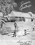 Season's Greetings card from the Smith family by W. D. Smith