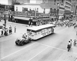 Shriner Chuck Wagon in a parade by W. D. Smith