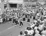 Members of the Ben Hur Temple in an All State Shrine parade by W. D. Smith