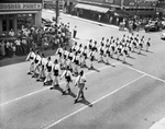 Members of the Karem Temple in an All State Shrine parade by W. D. Smith