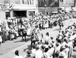 Members of the Maskat Temple in an All State Shrine parade by W. D. Smith