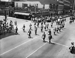 Members of the Maskat Temple in an All State Shrine parade by W. D. Smith