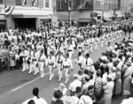 Members of El Maida Temple at an All State Shrine parade by W. D. Smith