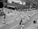 Members of the Hella Temple at an All State Shrine parade by W. D. Smith