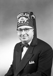 Portrait of Marvin Mabry wearing his Potentate fez by W. D. Smith