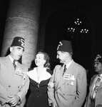 Gale Storm with Shriners by W. D. Smith