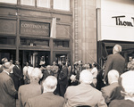 The unveiling ceremony of the naming of the Continental Life Building by W. D. Smith