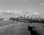 Fort Worth skyline from Trinity River by W. D. Smith