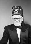 Man wearing Moslah Past Potentate fez by W. D. Smith