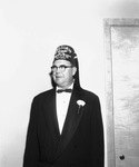 George Kelley portrait in Moslah Patrol fez by W. D. Smith