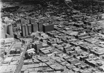 Aerial of Fort Worth, East side of downtown, looking northward by W. D. Smith