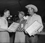 Bank employees at picnic by W. D. Smith