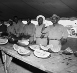 Bank employees at picnic by W. D. Smith