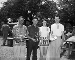 Bank employees at picnic by W. D. Smith