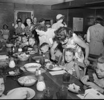 Bank employees at picnic by W. D. Smith