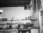 Studio at 1104B Houston Street (interior) by W. D. Smith