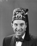 Kenneth Vaughnm portrait in Moslah Band fez by W. D. Smith