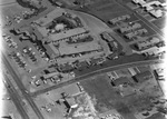 Aerial view of a hotel by W. D. Smith