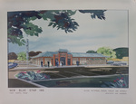 Drawing of New Blue Star Inn by Wilson & Patterson Architects by W. D. Smith and Wilson & Patterson (Architects)