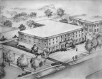 Drawing of a building by W. D. Smith