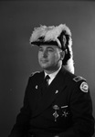 Portrait Photograph of a man in Worth Commandery uniform by W. D. Smith