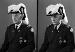 Portrait Photograph of a man in Worth Commandery uniform by W. D. Smith