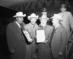 Roy Rogers and Gabby Hayes by W. D. Smith