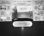 Soil conservation poster display exhibited by the Texas Electric Service Company by W. D. Smith