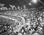 Panoramic view of a crowd in the Fort Worth Coliseum by W. D. Smith